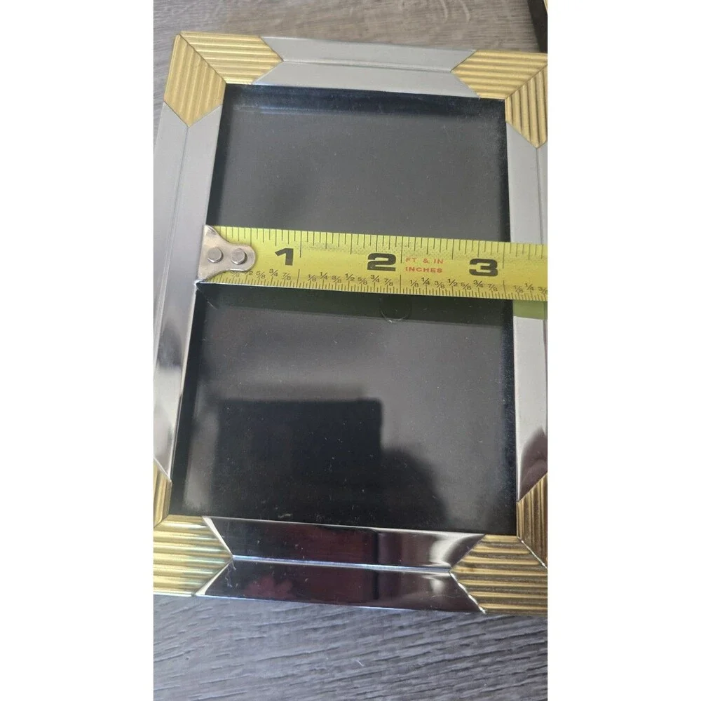 Set of Heritage solid Brass Photo Frames  Frame  Art Deco Vintage